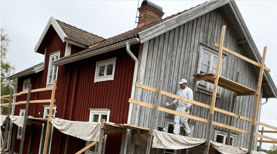 Vad kostar fasadmålning? Prisguide 2026